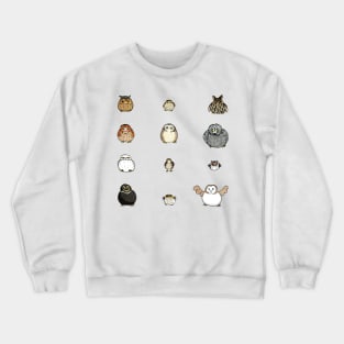 Chubby Owls Crewneck Sweatshirt